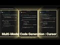 Cursor IDE Multi-Model Code Generation | Compare LLM Models in Parallel | GPT vs Claude vs Gemini