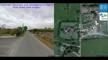 Street View Object Detection and Mapping