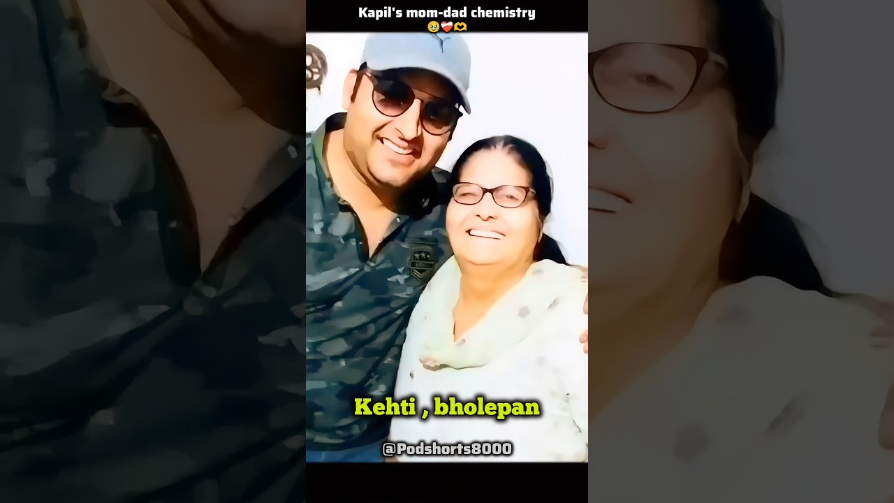 Kapil sharma mom-dad chemistry 🥹❤️‍🩹🫶 || #kapilsharma #kbc #trending #ytshorts