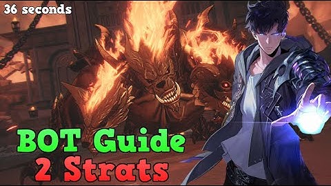 BoT S10 Ultimate Guide - Dark & Water Edition!!! | Solo Leveling Arise