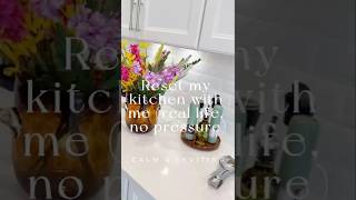 Night Kitchen Reset After a Long Day 🌙 | Clean &amp; Calm Routine