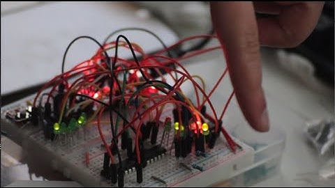 arduino rotating clock divider with logic IC mixture gate control VCV rack