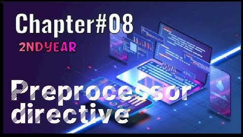 What is preprocessor directive|| Types of preprocessor Directive|| introduction to Header files||