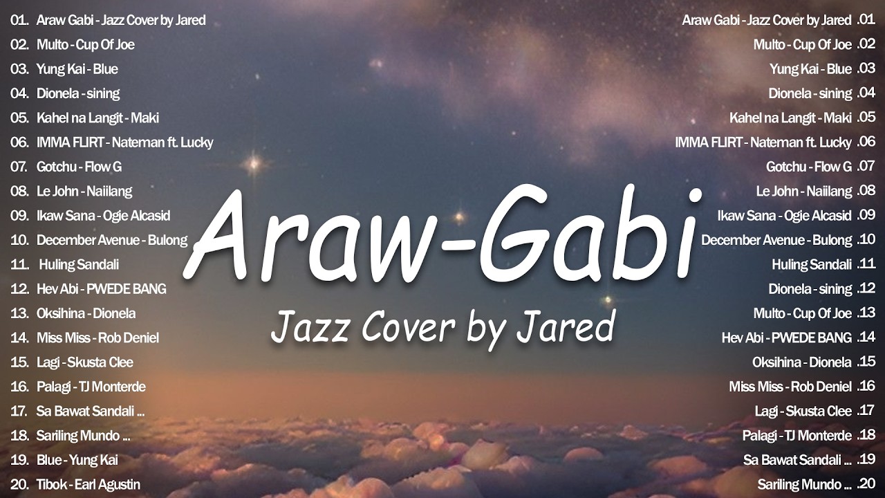 Araw-Gabi - Regine Velasquez (OPM Jazz Cover by Jared) | Best OPM Tagalog Love Songs 2026 - New Hits