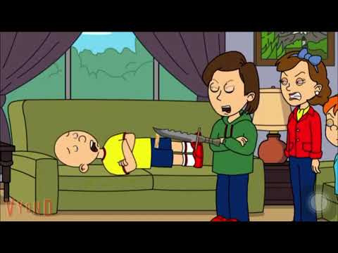 Caillou gets his p*nis cut off