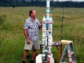 2-Stage Water Rocket flies to 810' (246m)