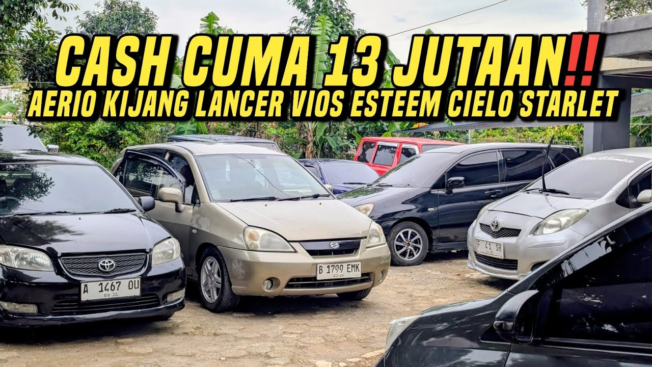 Mudik murah pakai mobil bekas seharga motor cash 13 jutaan❗Banyak pilihan mobil di Lapak Hj irfan 