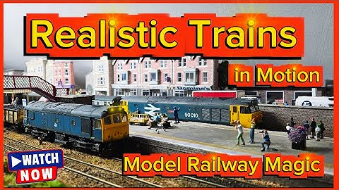 Ultiem OO-spoorrealisme! Deltics, verweerde locomotieven uit de jaren 50 en pure spoorwegmagie!