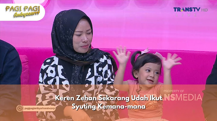 Keren Zehan Sekarang Udah Ikut Syuting Kemana-mana - PAGI PAGI AMBYAR (17/12/24) P4