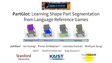 PartGlot: Learning Shape Part Segmentation from Language Reference Games (CVPR 2022 Oral)