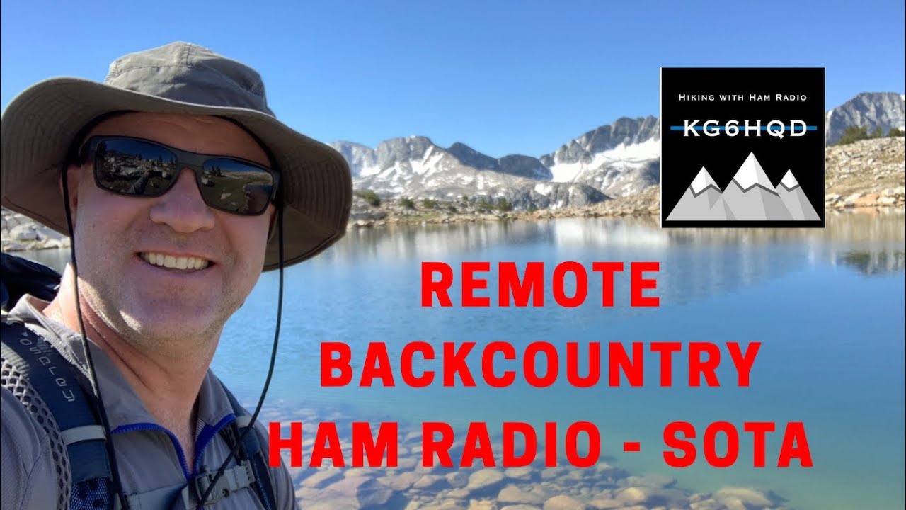 Remote Backcountry Ham Radio SOTA Activation - Pilot Knob