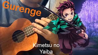 Miniatura del video "Gurenge - Kimetsu no Yaiba OP - Anime Ukulele Cover [TABS in description]"