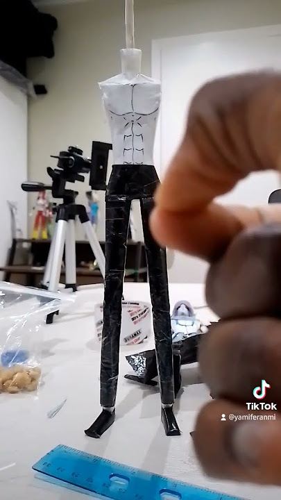 Remaking Gojo Part 1 #anime #handmade #papercraft #art #jujutsukaisen #gojo