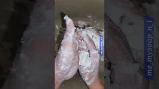 : Soaked Japanese soap 