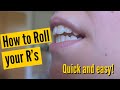 How to Roll/Trill your R’s