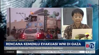 Kemenlu Segera Evakuasi WNI dari Gaza Palestina