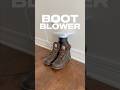 You can dry your shoes INSTANTLY
