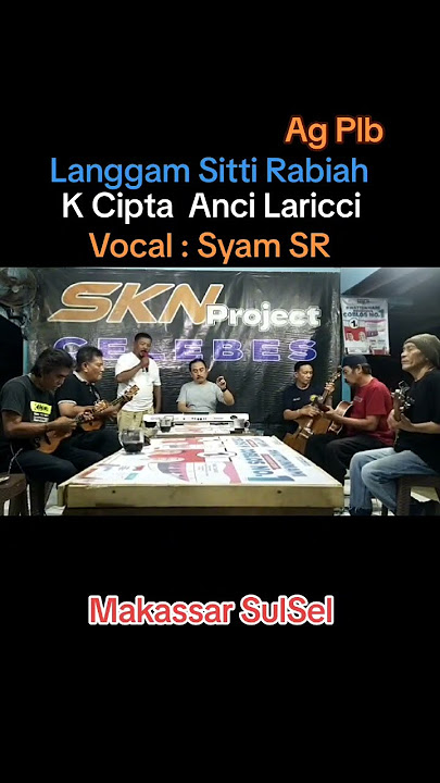 Lagu Langgam Daerah Makassar SKN Project Celebes Makassar