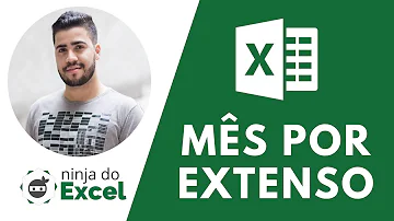 Como extrair apenas o mês de uma data no Excel?