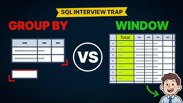SQL Group By vs Window Functions: ONE Difference That Every Interviewer Tests