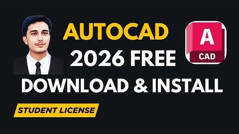 AutoCAD 2026 Free Download for Students | Step-by-Step Guide | Autodesk Website 