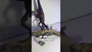 Baby vs Adult Jurassic World Dinosaurs - Indominus Rex, Giganotosaurus, Ankylosaurus, T-Rex