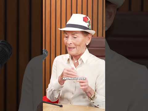 Judge Judy Sheindlin used a single envelope to end contract negotiations