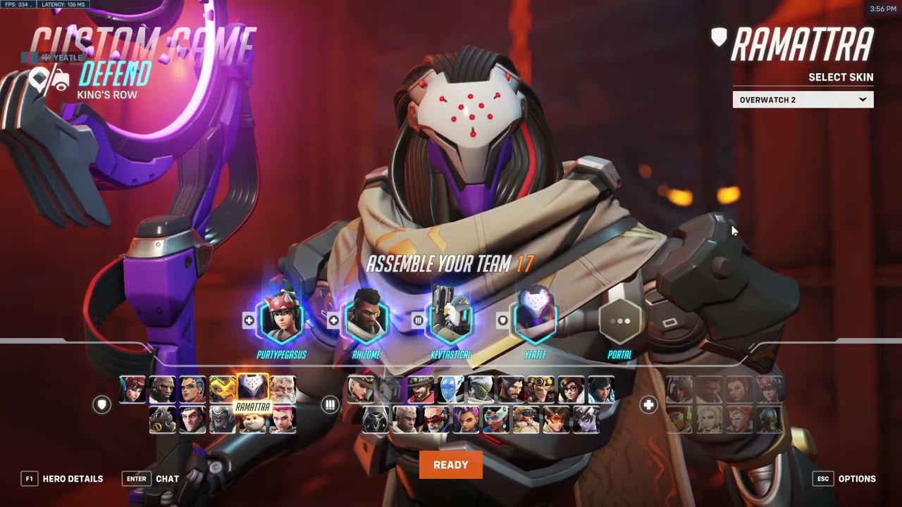 NEW TANK SO WEAK! NEED RAMATTRA BUFF! YEATLE RAMATTRA GAMEPLAY OVERWATCH 2 SEASON 2