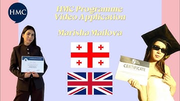 This is me — turning ambition into action. | HMC Programme: My Video Application