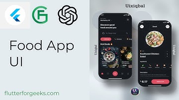 Develop a Food App UI from scratch using chatGPT | Part 1