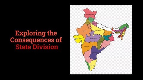 STATE DIVISION | High level SSB lecturette topic | Explained