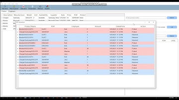 Items Storage-Management Desktop App (PyQt5, Python, SQLite, Socket Programming)