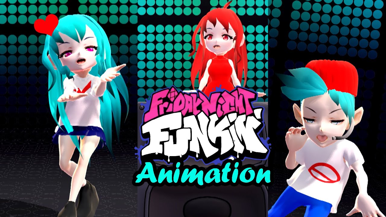 Friday Night Funkin' - Sky VS BF [FNF Mod] - Full Animation