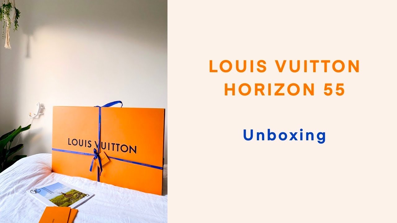 Unboxing Louis Vuitton Horizone 55 & How to Reset A TSA007 luggage lock/lvlovermj  