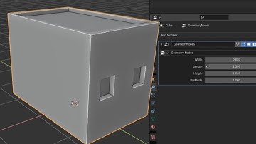 Procedural Buildings With Geometry Nodes Tutorial [Blender 2.93]
