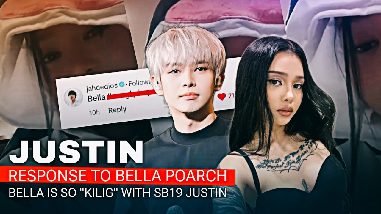 Bella Poarch & SB19 Justin, she's all over him!