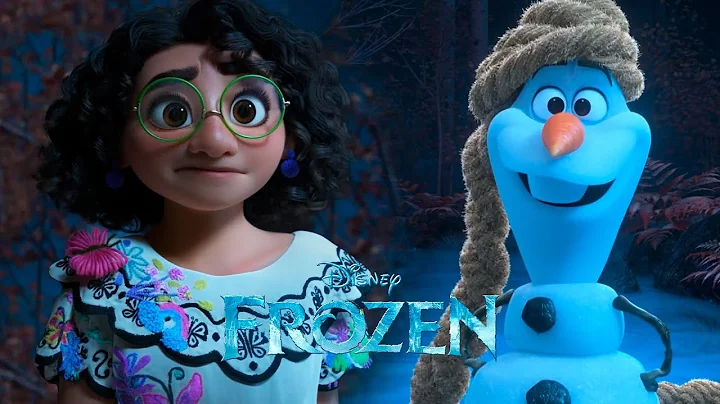 Olaf Present Encanto with Mirabel and the Family Madrigal | "Encanto" Parody [Fanmade Scene]