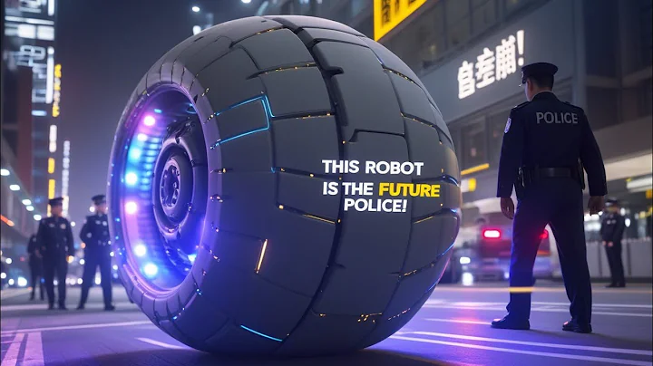 Meet the Future Cop | China's Spherical Police Robot 😲 @ChinaViewTV #foryou