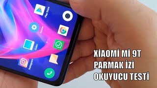 Xiaomi Mi 9T Ekrandan Parmak İzi Okuma Hızı