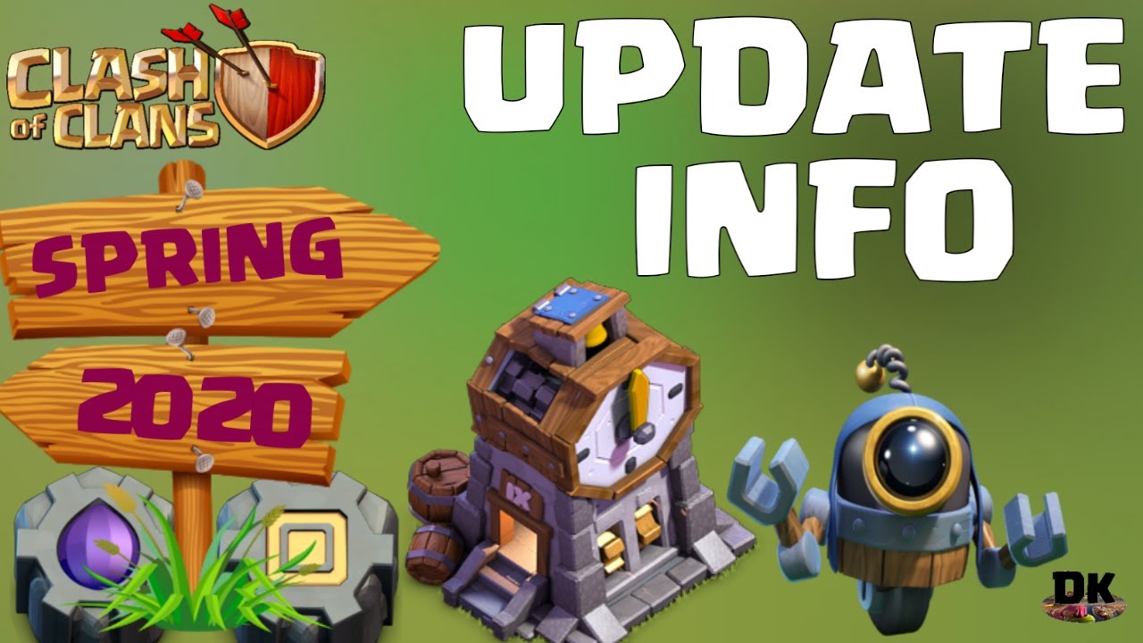 BRAND NEW SPRING UPDATE 2020 INFORMATION | UPDATE INFO | CLASH OF CLANS | DEVIL KING