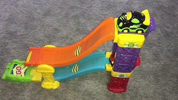 Vtech Toot Toot Drivers Racing Rampway Part 1 Vtech Go Go Smart Wheels Launch & Play Raceway