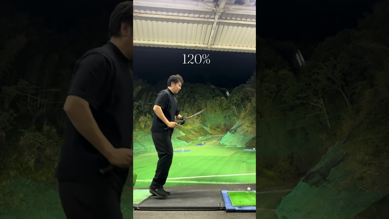 If you can do a kawashallow, you won't slice even if you swing with all your might. #golf #golftips