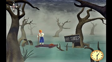 Escape from Monkey Island Walkthrough #4 - Clock, Raft puzzle, Guybrush timeloop,
