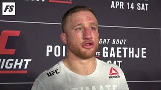 UFC on FOX 29: Justin Gaethje Reacts To Loss To Dustin Poirier