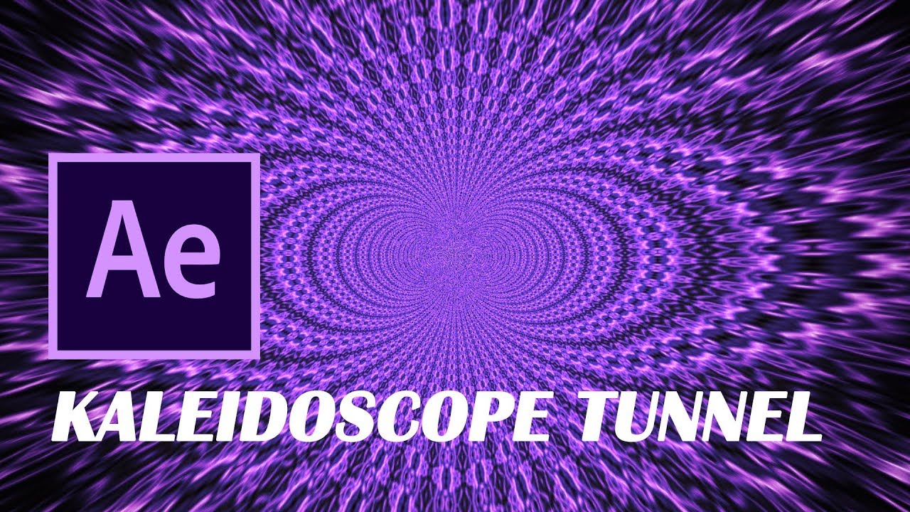 After Effects | Kaleidoscope Tunnel (Free Plugins) | Intermediete tutorial  | After effects, Background design vector, Free plugins