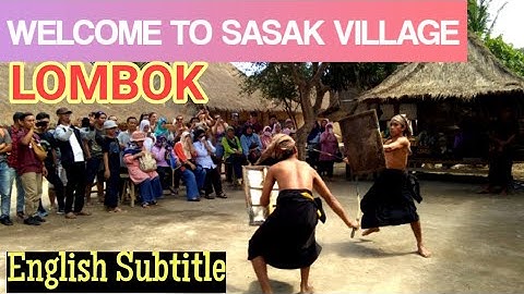 PERESEAN - Desa Sasak Ende - Lombok