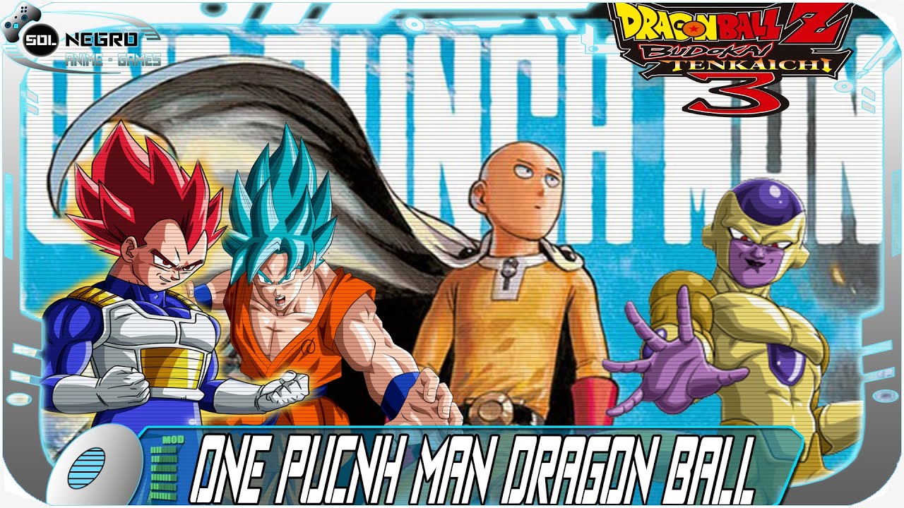 One Punch Man (Saitama) VS Vegeta, Goku y Golden Freezer! Dragon Ball Budokai Tenkaichi 3 mod games people play