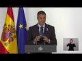 Pedro Sánchez en la "Declaración sobre proyecto de RD del Estatuto del Estudiantado Universitario"