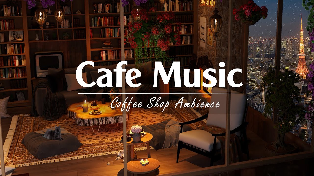 Coffee Jazz Music  Relaxing with Smooth Jazz  Bossa Nova for Work Study