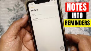 How to Turn Notes into Reminders on iPhone screenshot 3